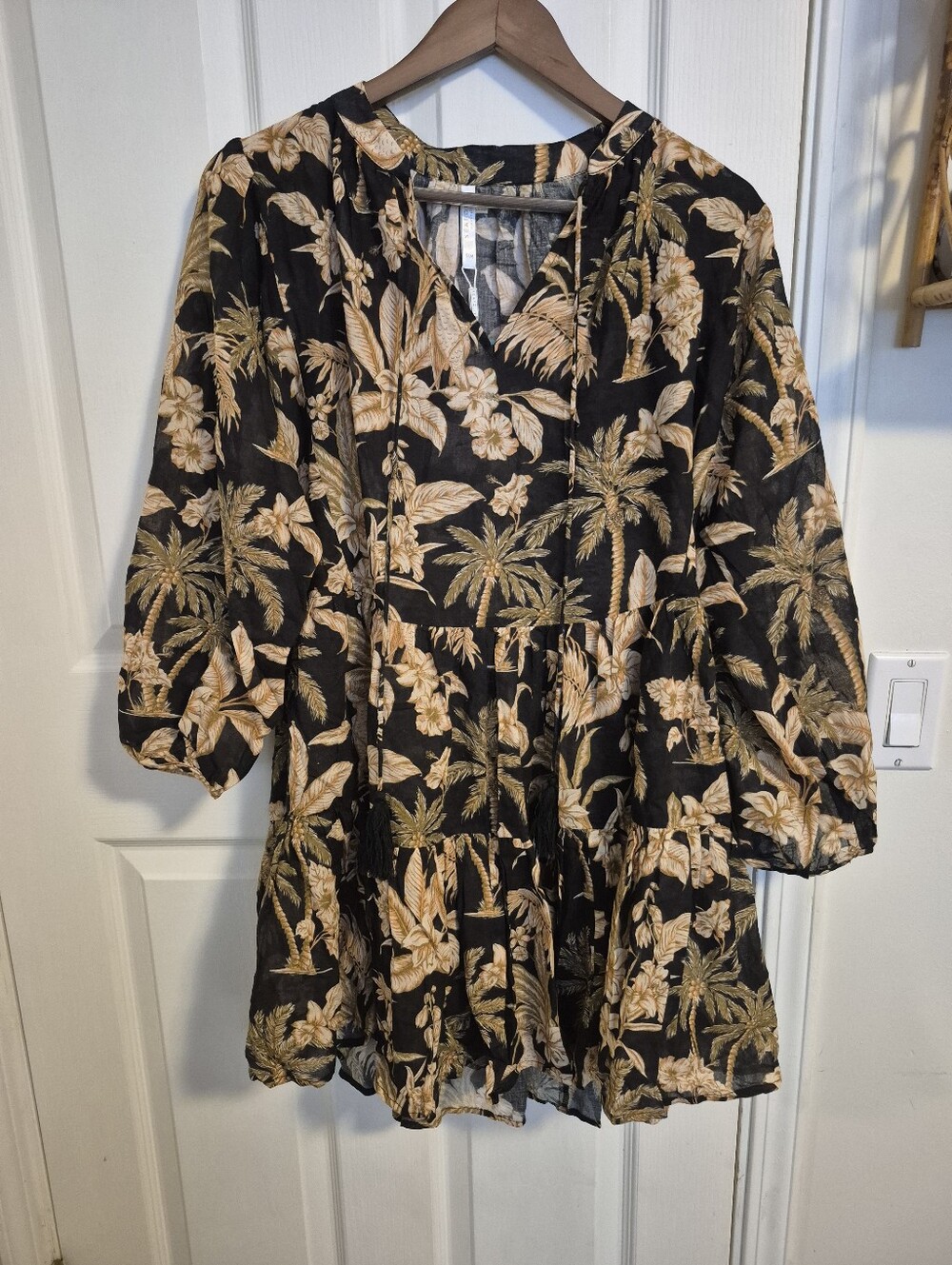 Seafolly Castaway Tier Dress Small Medium